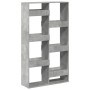 Separador de ambientes madera gris hormigón 100x33x175 cm by , Bookcases and shelves - Ref: Foro24-3309576, Price: 107,29 €, ...