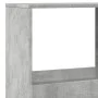 Separador de ambientes madera gris hormigón 100x33x175 cm de , Librerías y estanterías - Ref: Foro24-3309576, Precio: 106,02 ...