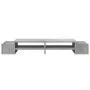 Soporte de pantalla con almacenaje gris hormigón 100x27x15 cm by , Computer bases and risers - Ref: Foro24-854691, Price: 33,...