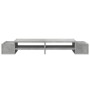 Soporte de pantalla con almacenaje gris hormigón 100x27x15 cm von , Computersockel und -erhöhungen - Ref: Foro24-854691, Prei...