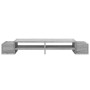 Soporte de pantalla con almacenaje gris Sonoma 100x27x15 cm von , Computersockel und -erhöhungen - Ref: Foro24-854693, Preis:...