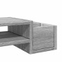 Soporte de pantalla con almacenaje gris Sonoma 100x27x15 cm von , Computersockel und -erhöhungen - Ref: Foro24-854693, Preis:...