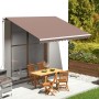 Tela de repuesto para toldo marrón 4x3 m de vidaXL, Toldos - Ref: Foro24-311977, Precio: 56,97 €, Descuento: %