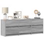 TV-Möbel aus grauem Sonoma-Ingenieurholz, 140x34x50 cm. von , TV-Möbel - Ref: Foro24-3307924, Preis: 143,39 €, Rabatt: %