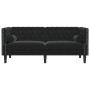 Chesterfield 2-seater sofa with black velvet cushions by , Sofas - Ref: Foro24-372688, Price: 254,83 €, Discount: %