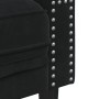 Chesterfield 2-seater sofa with black velvet cushions by , Sofas - Ref: Foro24-372688, Price: 254,83 €, Discount: %