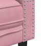 Rosa Samt Chesterfield-Sessel von , Sofas - Ref: Foro24-372676, Preis: 175,33 €, Rabatt: %