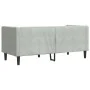 Chesterfield 2-seater sofa with light gray velvet cushions by , Sofas - Ref: Foro24-372683, Price: 254,21 €, Discount: %
