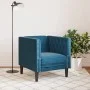 Chesterfield-Sofa aus blauem Samt von , Sofas - Ref: Foro24-372681, Preis: 164,63 €, Rabatt: %