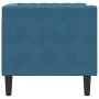Chesterfield-Sofa aus blauem Samt von , Sofas - Ref: Foro24-372681, Preis: 164,63 €, Rabatt: %