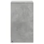 Nachttisch mit LED-Lichtern, 2 Stück, aus grauem Beton-Ingenieurholz. von , Nachttische - Ref: Foro24-852005, Preis: 96,95 €,...