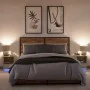 Nachttische mit LED-Lichtern, 2 Stück, aus Eichenholz in Sonoma-Eiche-Optik. von , Nachttische - Ref: Foro24-852024, Preis: 6...