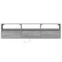 TV-Wandmöbel mit LED in Sonoma-Grau 180x31x45 cm von , TV-Möbel - Ref: Foro24-3307945, Preis: 126,09 €, Rabatt: %