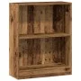 Engineered wood bookshelf in aged color, 60x24x76 cm. by , Bookcases and shelves - Ref: Foro24-855904, Price: 37,82 €, Discou...