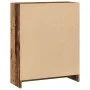 Engineered wood bookshelf in aged color, 60x24x76 cm. by , Bookcases and shelves - Ref: Foro24-855904, Price: 37,82 €, Discou...