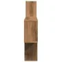 Engineered oak wood artisan wall shelf 100x15x70 cm by , Shelves and shelves - Ref: Foro24-853199, Price: 36,15 €, Discount: %