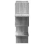 Estante de pared madera ingeniería gris Sonoma 124,5x18x60,5 cm de , Estantes y estanterías - Ref: Foro24-853268, Precio: 35,...
