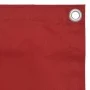 Balcony awning in red Oxford fabric 120x300 cm by vidaXL, Umbrellas - Ref: Foro24-135040, Price: 22,84 €, Discount: %