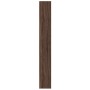 Engineered wood brown oak bookshelf 60x24x176 cm by , Bookcases and shelves - Ref: Foro24-857827, Price: 80,48 €, Discount: %