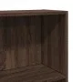 Engineered wood brown oak bookshelf 60x24x176 cm by , Bookcases and shelves - Ref: Foro24-857827, Price: 77,65 €, Discount: %