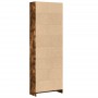 Engineered wood smoked oak bookshelf 60x24x176 cm by , Bookcases and shelves - Ref: Foro24-857825, Price: 74,74 €, Discount: %