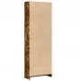 Engineered wood smoked oak bookshelf 60x24x176 cm by , Bookcases and shelves - Ref: Foro24-857825, Price: 73,59 €, Discount: %