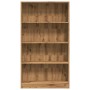 Handgefertigtes Eichenfurnier-Holzregal 80x24x143 cm von , Bücherregale und Regale - Ref: Foro24-857852, Preis: 65,10 €, Raba...