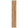 Handcrafted engineered oak wood bookshelf 80x24x143 cm by , Bookcases and shelves - Ref: Foro24-857852, Price: 64,20 €, Disco...