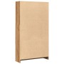 Handgefertigtes Eichenfurnier-Holzregal 80x24x143 cm von , Bücherregale und Regale - Ref: Foro24-857852, Preis: 65,10 €, Raba...