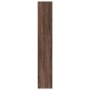 Engineered wood brown oak bookshelf 80x24x143 cm by , Bookcases and shelves - Ref: Foro24-857850, Price: 60,67 €, Discount: %