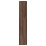 Engineered wood brown oak bookshelf 80x24x143 cm by , Bookcases and shelves - Ref: Foro24-857850, Price: 59,91 €, Discount: %