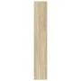 Engineered wood bookshelf in Sonoma oak, 80x24x143 cm. by , Bookcases and shelves - Ref: Foro24-857846, Price: 57,26 €, Disco...