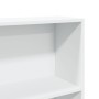 Weißes Regal aus Ingenieurholz 80x24x143 cm von , Bücherregale und Regale - Ref: Foro24-857844, Preis: 59,28 €, Rabatt: %