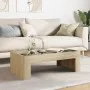 Coffee table with Infinity LED Sonoma oak 90x50x30 cm by , Coffee table - Ref: Foro24-847618, Price: 90,87 €, Discount: %