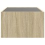 Coffee table with Infinity LED Sonoma oak 90x50x30 cm by , Coffee table - Ref: Foro24-847618, Price: 92,00 €, Discount: %