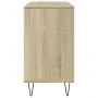 Badezimmerschrank aus Sonoma-Eichen-Ingenieurholz 80x33x60 cm von , Badezimmermöbel - Ref: Foro24-849680, Preis: 62,82 €, Rab...