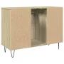 Badezimmerschrank aus Sonoma-Eichen-Ingenieurholz 80x33x60 cm von , Badezimmermöbel - Ref: Foro24-849680, Preis: 62,82 €, Rab...