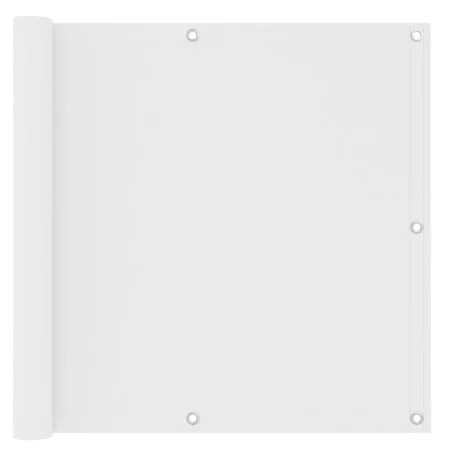 Balcony awning white oxford fabric 90x400 cm by vidaXL, Umbrellas - Ref: Foro24-134893, Price: 22,68 €, Discount: %