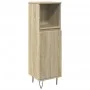 3-piece bathroom furniture set made of Sonoma oak plywood. by , Bathroom furniture - Ref: Foro24-3307674, Price: 170,43 €, Di...