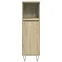 3-piece bathroom furniture set made of Sonoma oak plywood. by , Bathroom furniture - Ref: Foro24-3307674, Price: 170,43 €, Di...