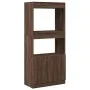 Ingenieurholz-Sideboard in Eichenbraun 63x33x140 cm von , Bücherregale und Regale - Ref: Foro24-855112, Preis: 69,94 €, Rabat...