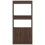Ingenieurholz-Sideboard in Eichenbraun 63x33x140 cm von , Bücherregale und Regale - Ref: Foro24-855112, Preis: 69,94 €, Rabat...