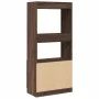 Ingenieurholz-Sideboard in Eichenbraun 63x33x140 cm von , Bücherregale und Regale - Ref: Foro24-855112, Preis: 69,94 €, Rabat...