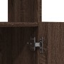 Aparador de madera de ingeniería marrón roble 63x33x140 cm de , Librerías y estanterías - Ref: Foro24-855112, Precio: 71,32 €