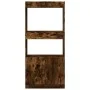 Smoked oak engineered wood sideboard 63x33x140 cm by , Bookcases and shelves - Ref: Foro24-855110, Price: 68,70 €, Discount: %