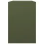 Leñero de acero verde 100x40x80 cm de , Bolsas y soportes de leña - Ref: Foro24-850985, Precio: 112,86 €, Descuento: %