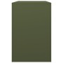Leñero de acero verde 100x40x80 cm de , Bolsas y soportes de leña - Ref: Foro24-850985, Precio: 107,28 €, Descuento: %