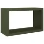 Leñero de acero verde 100x40x80 cm de , Bolsas y soportes de leña - Ref: Foro24-850985, Precio: 112,86 €, Descuento: %