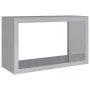 Holzregal aus verzinktem Stahl 100x40x60 cm von , Brennholztaschen und -halter - Ref: Foro24-850987, Preis: 94,57 €, Rabatt: %