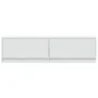 Wall-mounted TV stand with LED lights white 140x31x38 cm by , TV Furniture - Ref: Foro24-852369, Price: 95,75 €, Discount: %